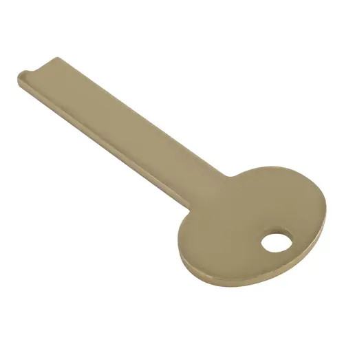 Lefebure Safe Deposit Box Blank Utility Key Silver