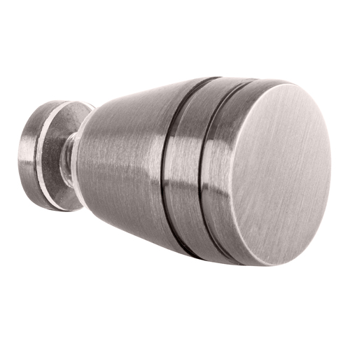 Single Sided Deluxe Series Knob Brushed Pewter