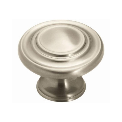 1-5/16" (33 mm) Diameter Inspirations Cabinet Knob Satin Nickel Finish