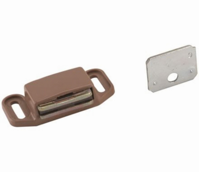 Amerock BP3473PT Magnetic Catch 1-1/8" W X 2" D Tan Plastic Tan