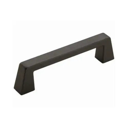 3-3/4" (96 mm) Center to Center Blackrock Cabinet Pull Black Bronze Finish - pack of 10