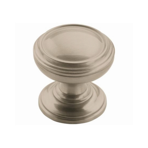 1-1/4" (32 mm) Diameter Revitalize Cabinet Knob Satin Nickel Finish