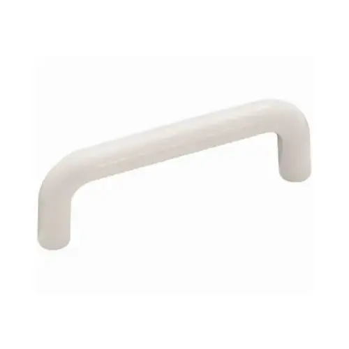 3" (76 mm) Center to Center Allison Value Cabinet Pull White Plastic Finish