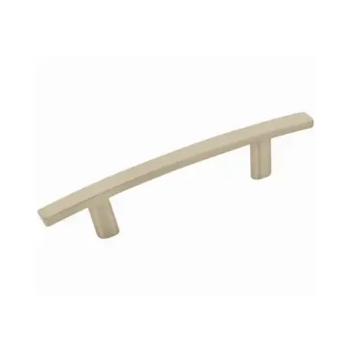 Cyprus 3 in (76 mm) Center-to-Center Satin Nickel Cabinet Pull - 10 Pack