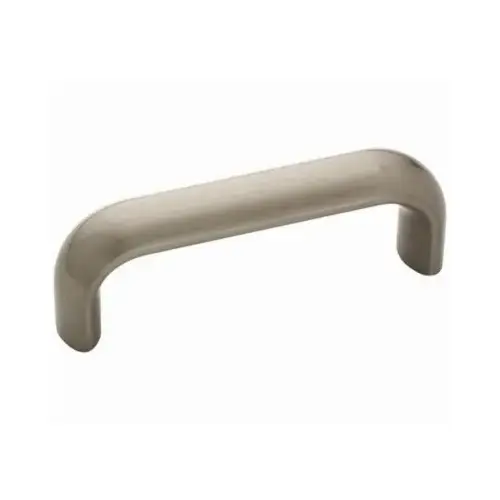 Kitchen Cabinet Hardware Handle Pull 3" Center to Center Satin Nickel