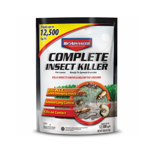 BioAdvanced 700294H Complete Insect Killer, Granular, Spreader Application, 10 lb Bag