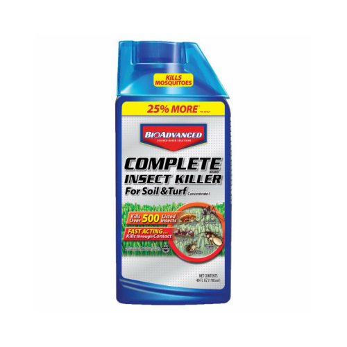 BioAdvanced 700377A Complete Brand Insect Killer, Spray Application, Building Foundations, Lawns, 40 oz