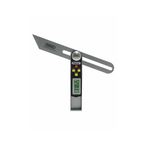 T-Bevel, 8 in L Blade, Stainless Steel Blade