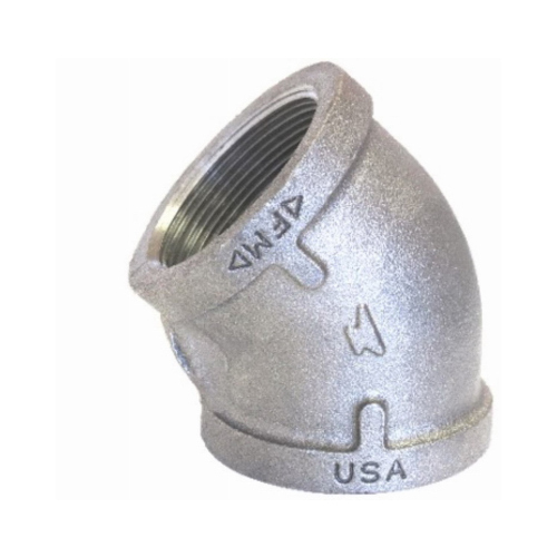 Hex Bushing 3/4" MPT X 1/4" D FPT Steel