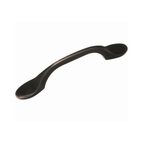 Allison Value Hardware 3 in (76 mm) Center-to-Center Oil Rubbed Bronze Cabinet Pull