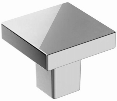 Amerock BP3690526 Monument 1-3/16" Length Cabinet Knob Bright Chrome Finish