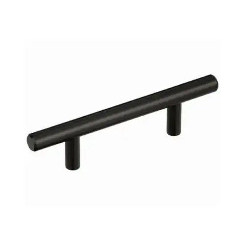 3" (76 mm) Center to Center Bar Cabinet Pull Black Bronze Finish