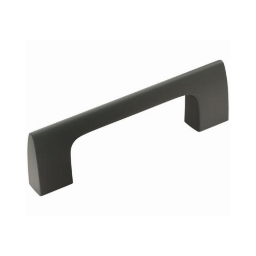 Riva 3 in (76 mm) Center-to-Center Matte Black Cabinet Pull