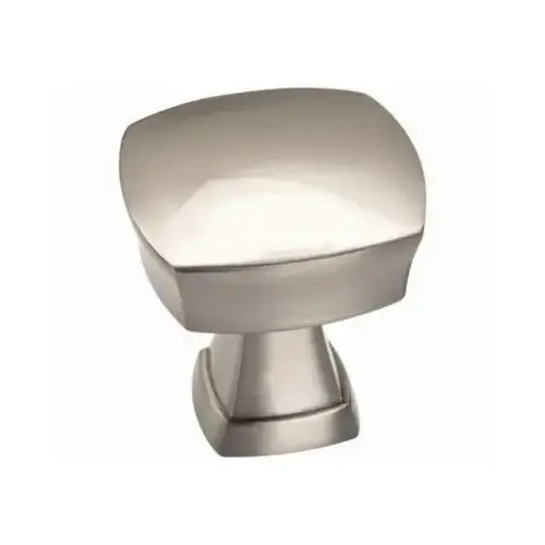 Allison Series Cabinet Knob, 1-1/4 in Projection, Zinc, Satin Nickel