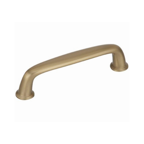 3-3/4" (96 mm) Center to Center Kane Cabinet Pull Golden Champagne Finish