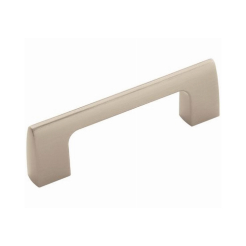 3" (76 mm) Center to Center Riva Cabinet Pull Satin Nickel Finish