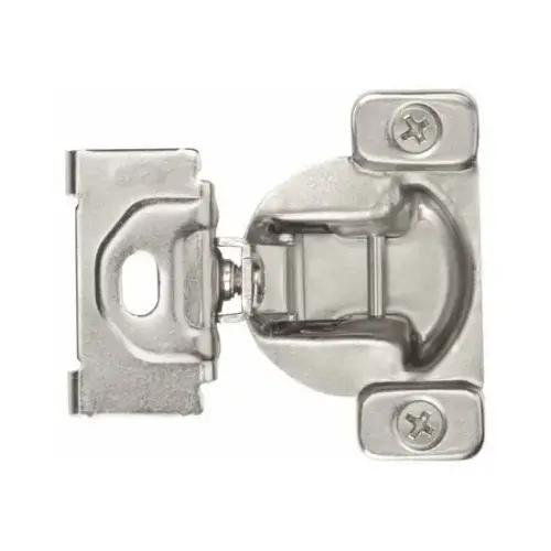 1-1/4" (32 mm) Matrix Concealed Cabinet Hinge 2 Pack Nickel Finish Pair