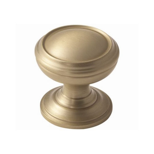 1-1/4" (32 mm) Diameter Revitalize Cabinet Knob Golden Champagne Finish