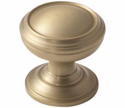 Amerock BP55342BBZ 1-1/4" (32 mm) Diameter Revitalize Cabinet Knob Golden Champagne Finish