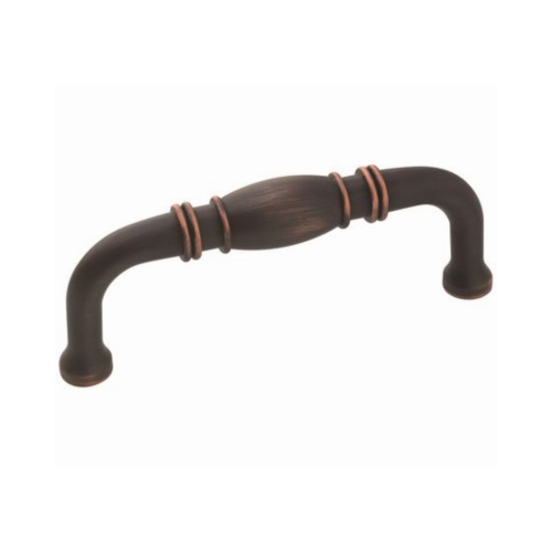 Cabinet Barrel Pull For Kitchen And Bathroom Hardware 3" Center to Center Oil Rubbed Bronze