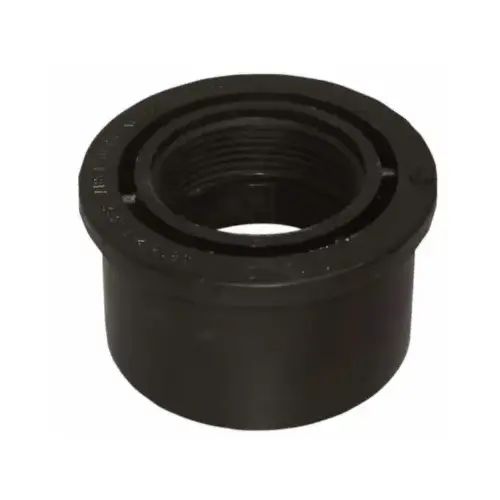 ABS/DWV Flush Bushing Spigot, 2 x 1-1/2 FPT