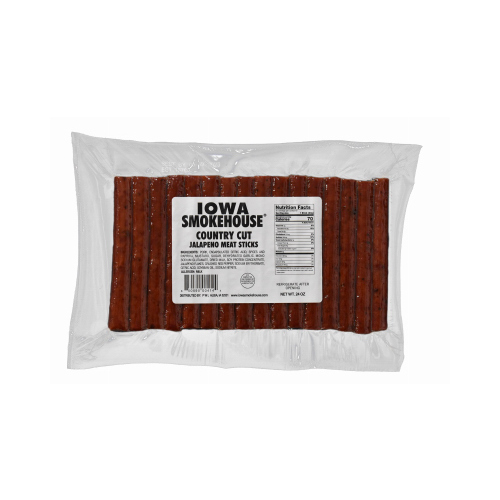 IOWA SMOKEHOUSE/PREFERRED WHOLESALE IS-24CCJ 24OZ Jalep Meat Stick