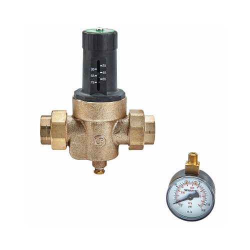 WATTS BRASS & TUBULAR 3/4 LFN45BM1-DU-EZ-GG 3/4 WTR Press Valve