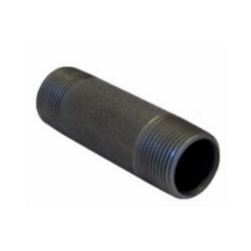 3 x 8 In. Pipe Nipple, Black