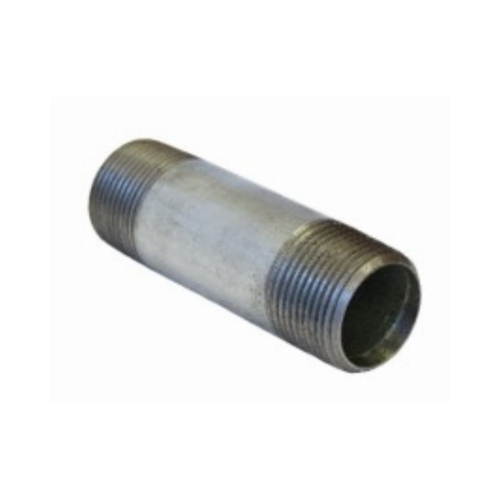 ASC Engineered Solutions 8700156907 Galvanized Pipe Nipple, Schedule 40, 3 x 3 In.