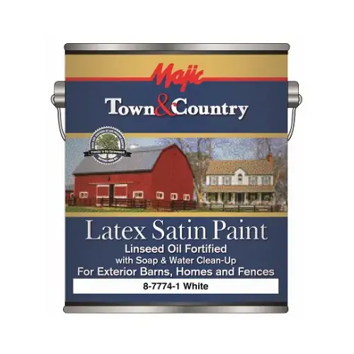 Majic GAL WHT Sat Paint - pack of 2