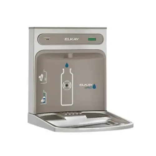 EZH2O Series Bottle Filling Station Kit, ABS/Stainless Steel, Gray