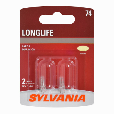 Sylvania 34468 2PK 74LL.BP2 Mini Bulb