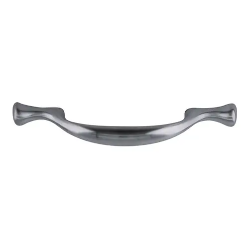 Curved Cabinet Drawer Pull 3" Center To Center  For Kitchen And Cabinet Hardware Brushed Chrome - pack of 25