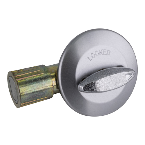 663 Series Satin Chrome Single-Sided Deadbolt