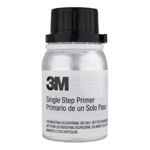 3M 08681 Single Step Primer, 125 mL Bottle, Transparent