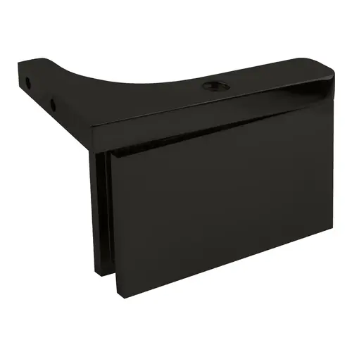 Brixwell H-PIVGTW5-GM Prestige Series Glass To Wall Mount Shower Door Hinge With Reversible "L" Bracket & 5 degree Pin Black Nickel