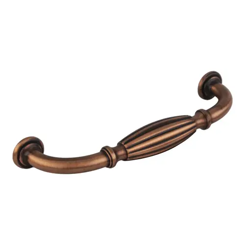 Blythe Traditional Kitchen Cabinet Pull 5 1/16" Center to Center Brushed Copper - pack of 80