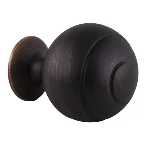 Swirl'Z Transitional Cabinet Knob 1-9/16" Diameter  Oil Rubbed Bronze - pack of 20