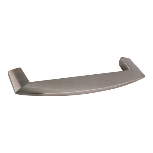Creased Bow Cabinet Pull 3" Center To Center For Kitchen And Cabinet Hardware Bulk Satin Nickel
