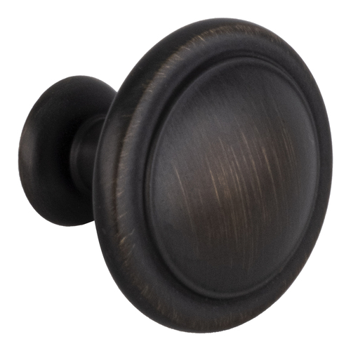 Roman Bronze Reflection Round Metal Cabinet Knob 1-1/4" Diameter For Kitchen And Cabinet Hardware - pack of 40