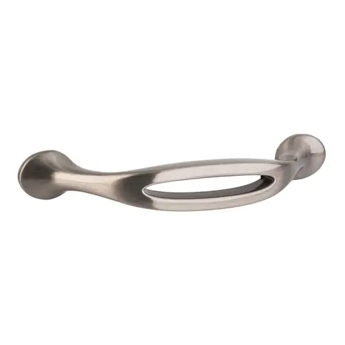 Satin Nickel Open Arch Cabinet Drawer Pull 3" Center To Center For Kitchen And Bathroom Hardware - pack of 100