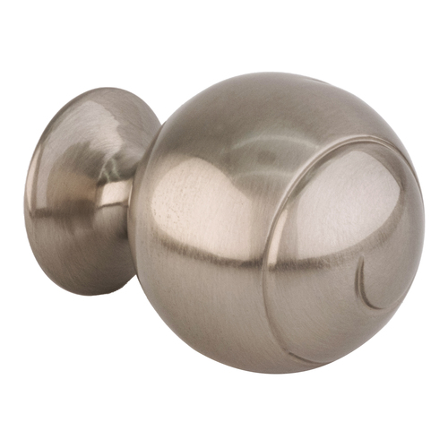 Satin Chrome Ensembles Bi-Fold Swirl Novelty Door Knob For Kitchen And Cabinet Hardware