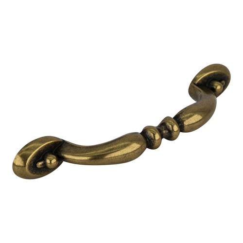 Amerock BP1303O77 Brass And Sterling Traditional Collection Cabinet Drawer Pull For Kitchen And Cabinet Hardware Burnished Brass