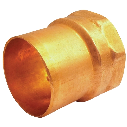 EPC 30190 103 Series Pipe Adapter, 2 in, Sweat x FNPT, Copper