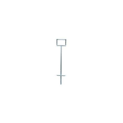 Jackson Safety 3006179 Sign Stand, TStyle, Galvanized Steel, For 36