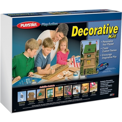 PLAYSTAR PS 7980 Decorative Kit, Yellow Pine