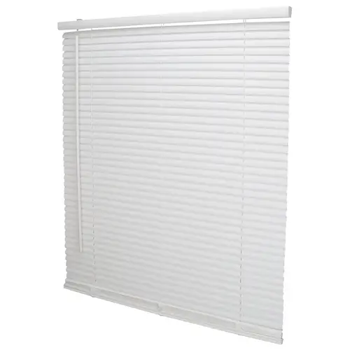 Blind, 64 in L, 32 in W, Vinyl, White