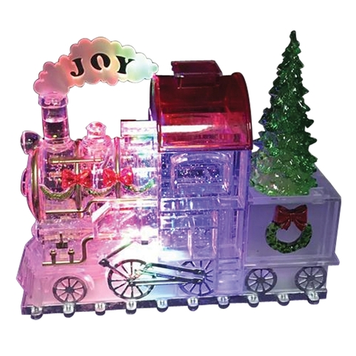 Hometown Holidays 21307 Christmas Ornament, Train, LED Bulb