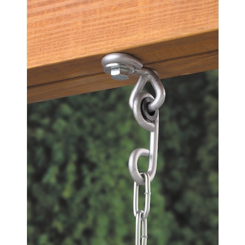 PLAYSTAR PS 7676 Swing Hanger, Heavy-Duty, Metal, For: Wood Swing Beams