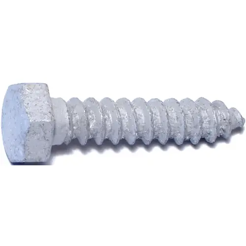 Lag Screw, 5/16 in Thread, 2 Grade, Galvanized - pack of 100